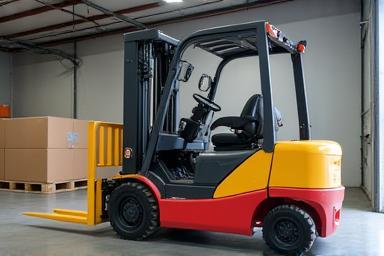 Rental forklift